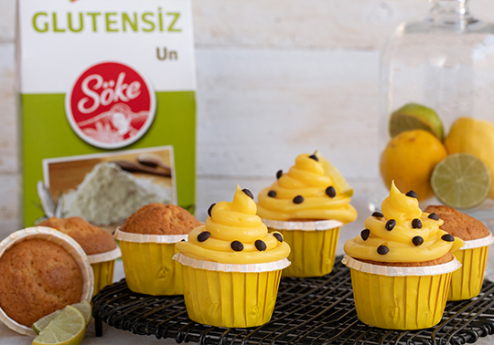 Glutensiz Limonlu Muffin